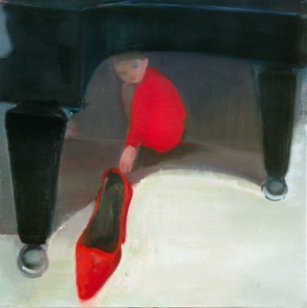 2004 - Lány és zongora 70x70cm o.c. magántulajdon