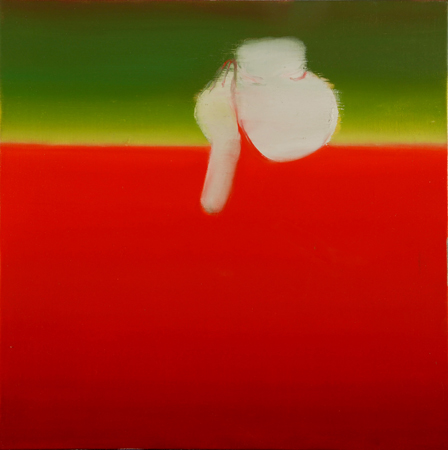 2006 - Érintés zöld és piros mezöben 60x60cm o.c. magántulajdon